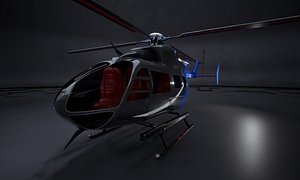 Helicopter EC 145 3D model