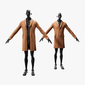 3D model Coat