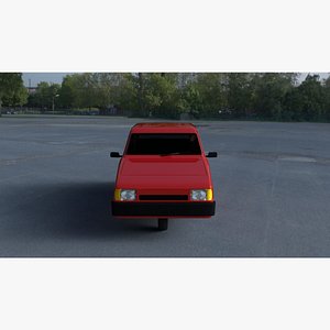 3d robin reliant hdri model