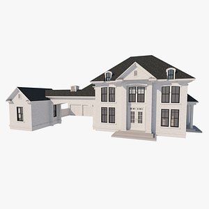 3D custom residence model