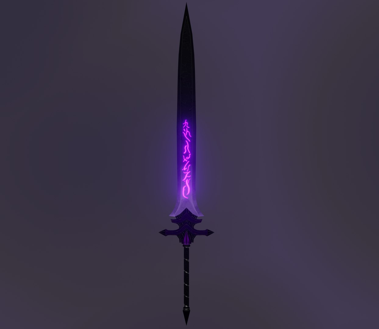 3D Model Dark Sword - TurboSquid 1977557