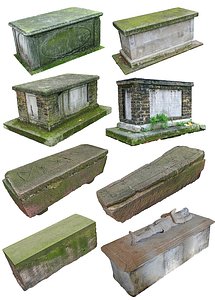 tomb pack 8 3D model