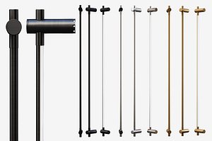 3D model Juniper THIN Surface Mount Vanity Light