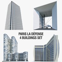 La Defense Buildings Collection - 4 Pack