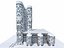 La Defense Buildings Collection - 4 Pack
