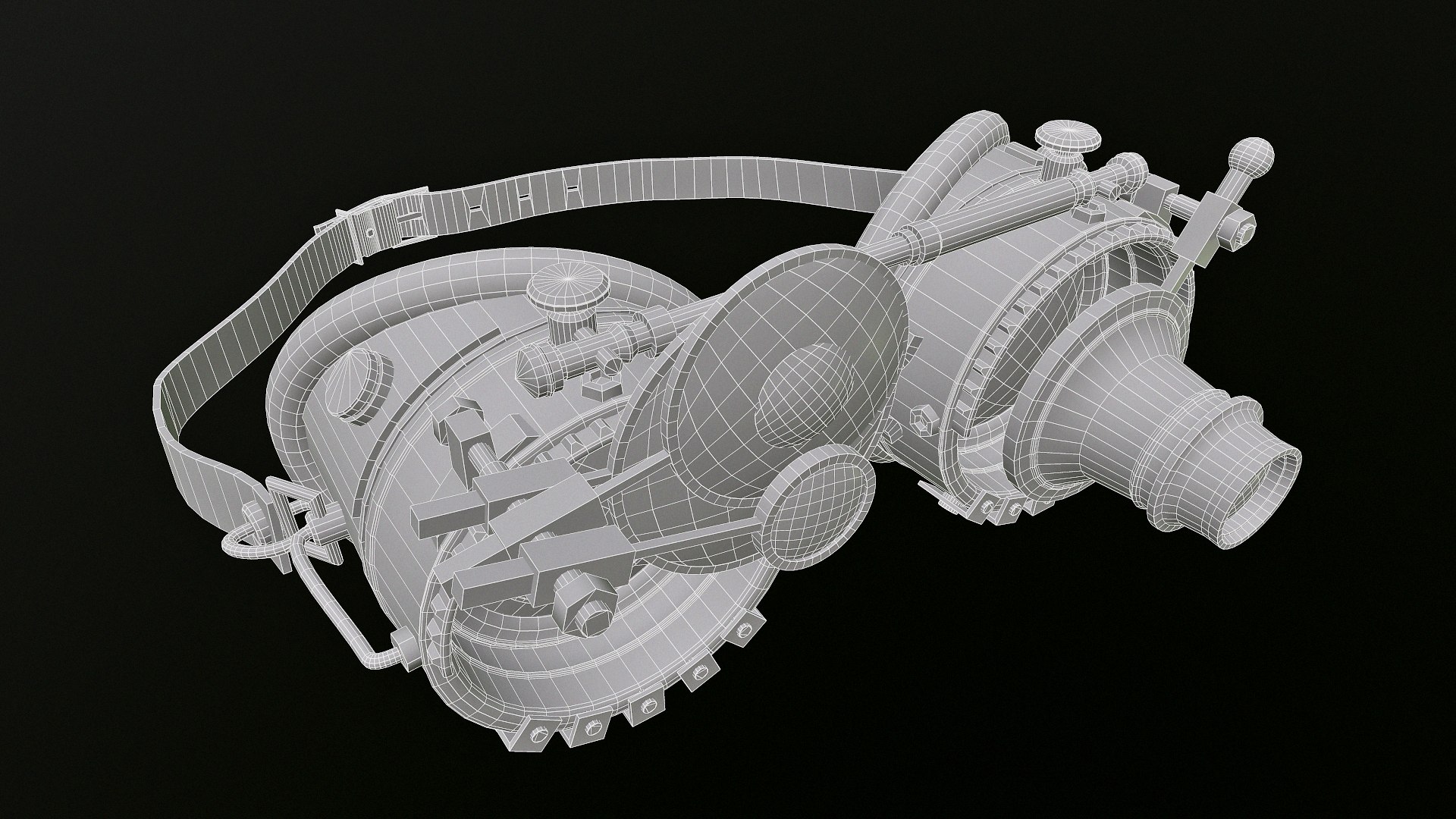 3D Steampunk Goggles - TurboSquid 1724028