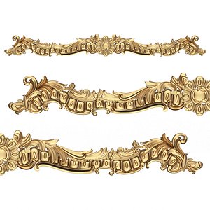 3D Cornice Classic Curtain