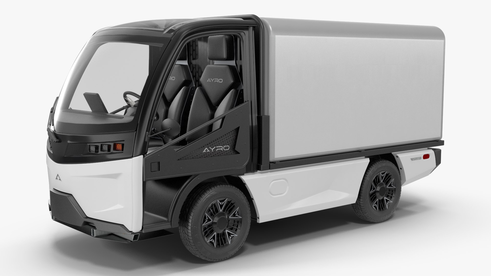 3D AYRO Vanish Electric Mini Box Truck model - TurboSquid 2156975