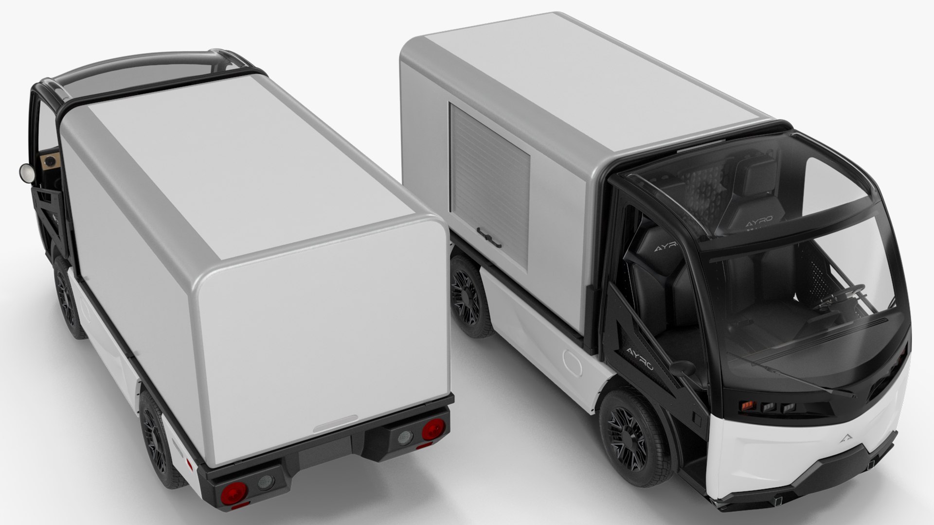 3D AYRO Vanish Electric Mini Box Truck model - TurboSquid 2156975