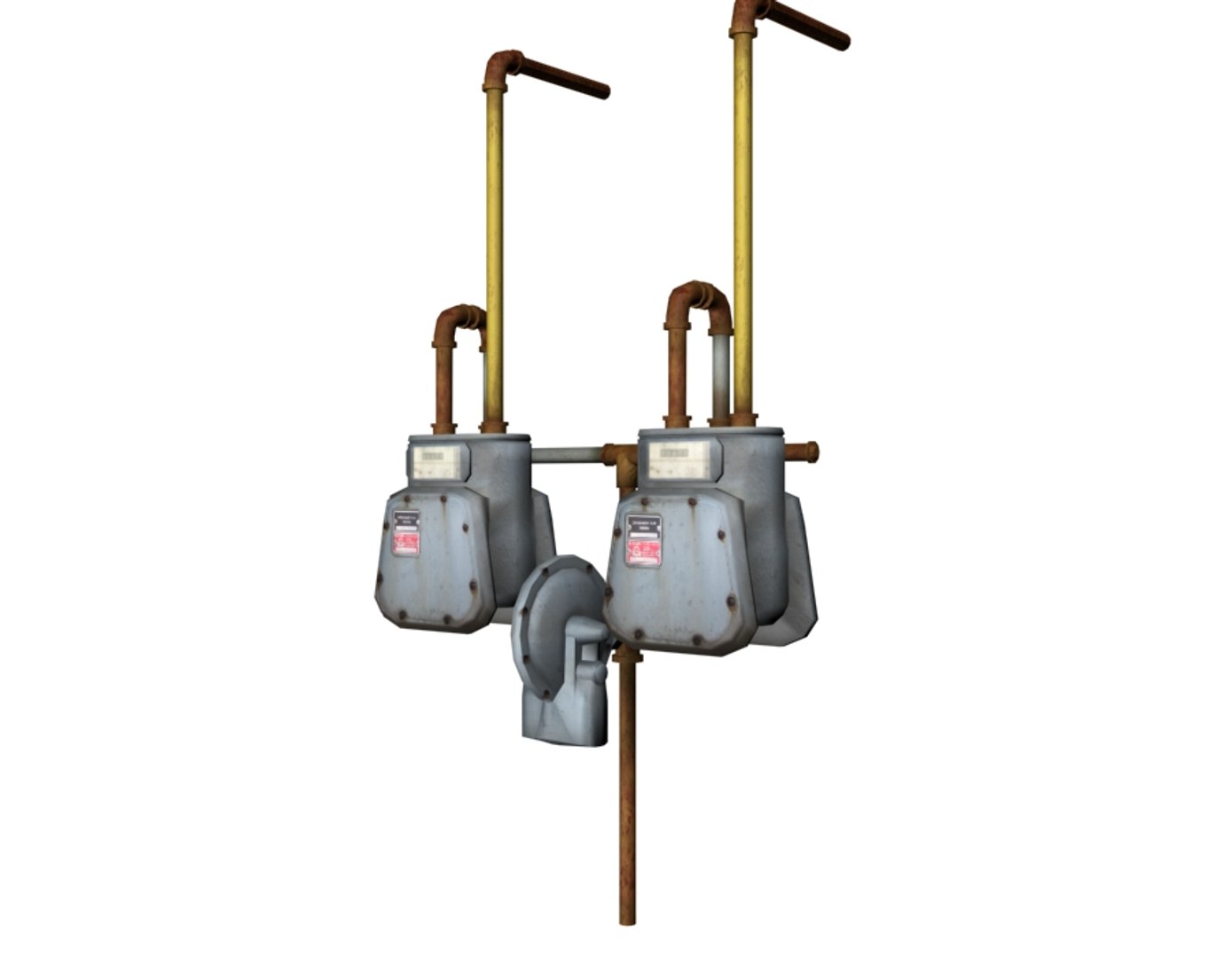 hydro meter obj