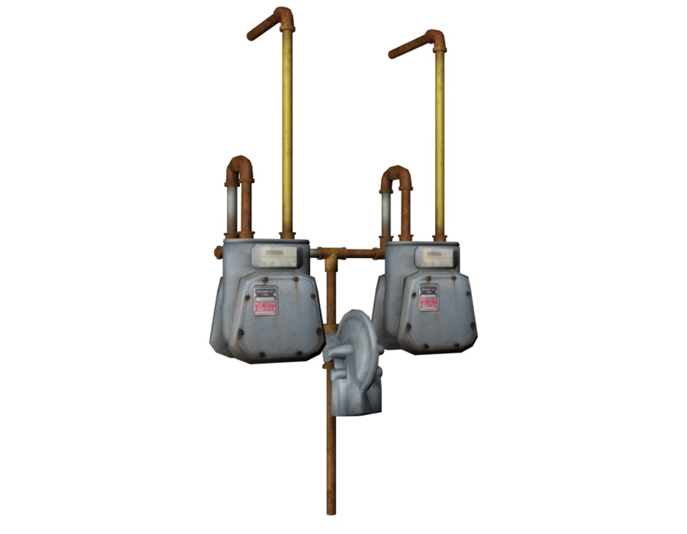 hydro meter obj