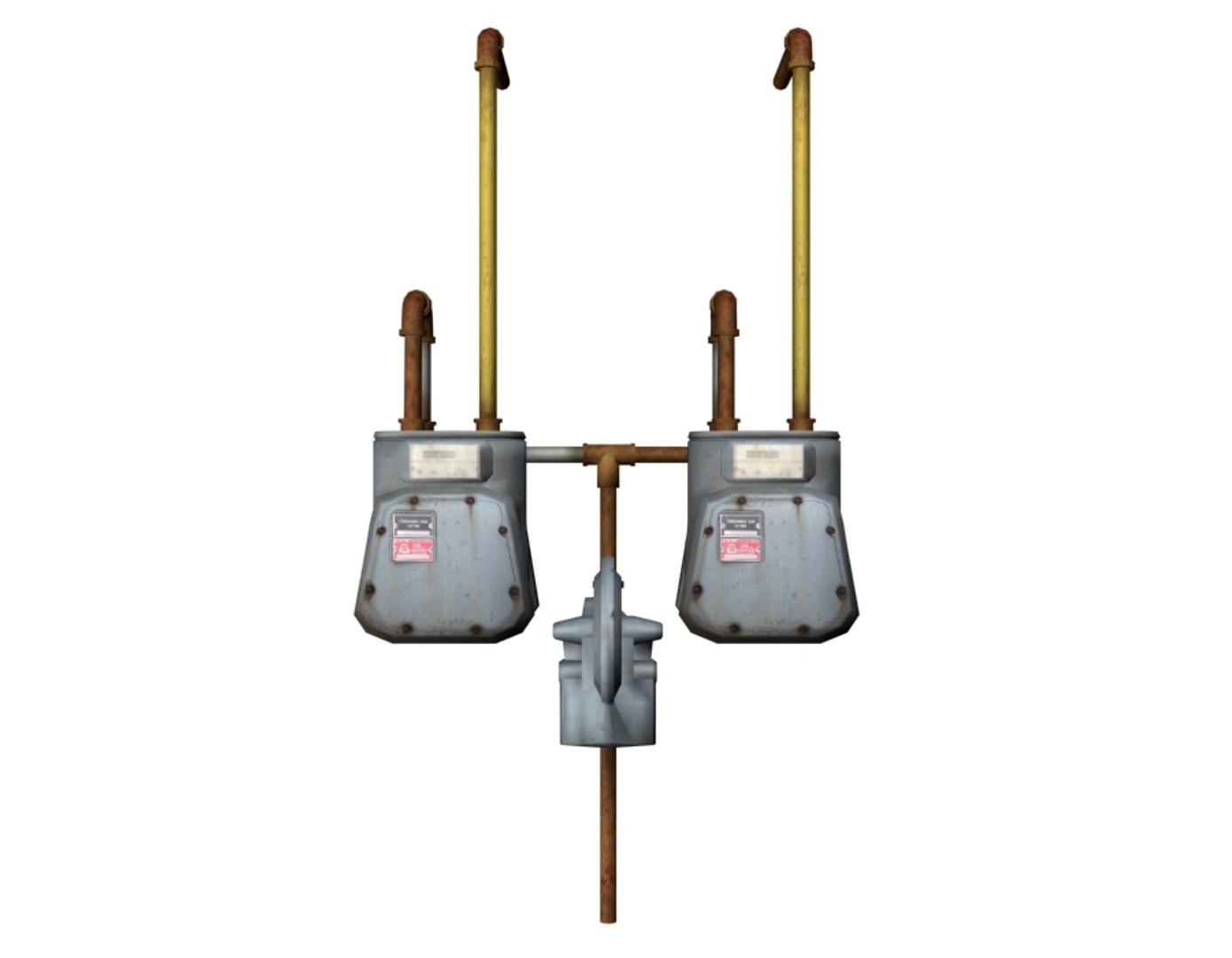 hydro meter obj