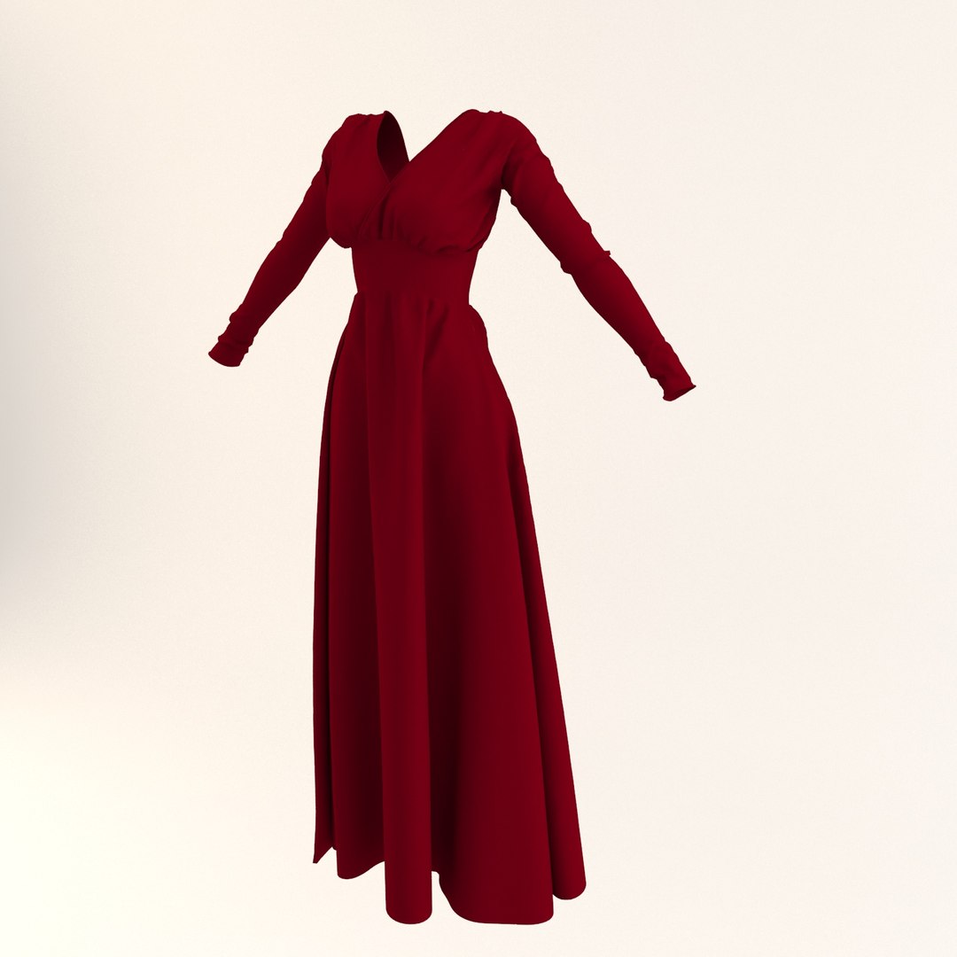 3D Woman Red Velvet Model - TurboSquid 1456046