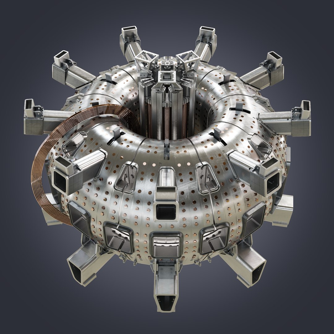 3D ITER Thermonuclear Reactor - TurboSquid 1987887