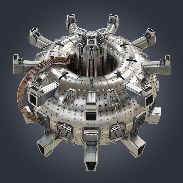 modelo 3d reactor termonuclear ITER - TurboSquid 1987887