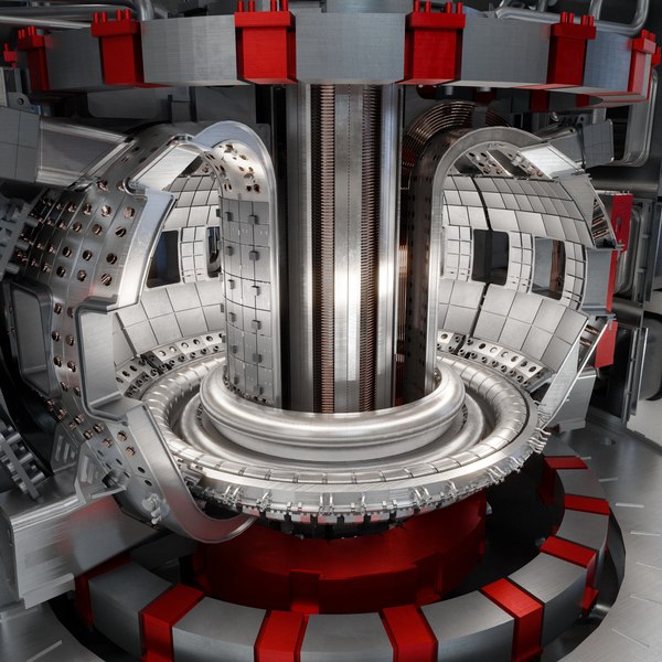 modelo 3d reactor termonuclear ITER - TurboSquid 1987887
