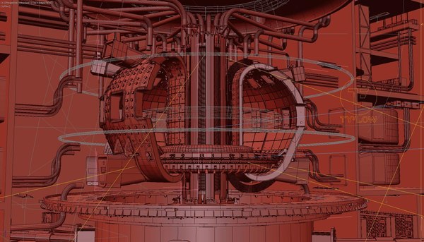 modelo 3d reactor termonuclear ITER - TurboSquid 1987887