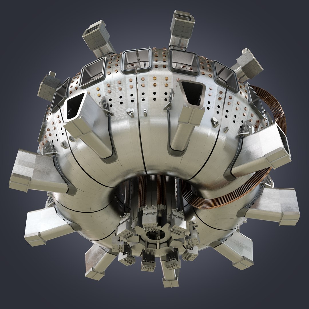 3D ITER Thermonuclear Reactor - TurboSquid 1987887