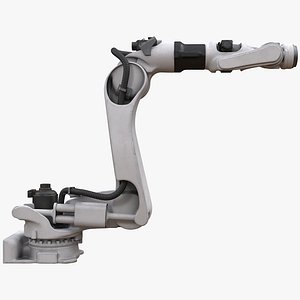 Rigged Spot Welding Robot