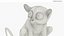 Seated Tarsier Fur for Cinema 4D