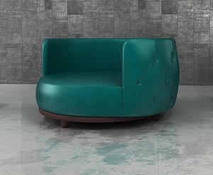 occesional chair 3d x