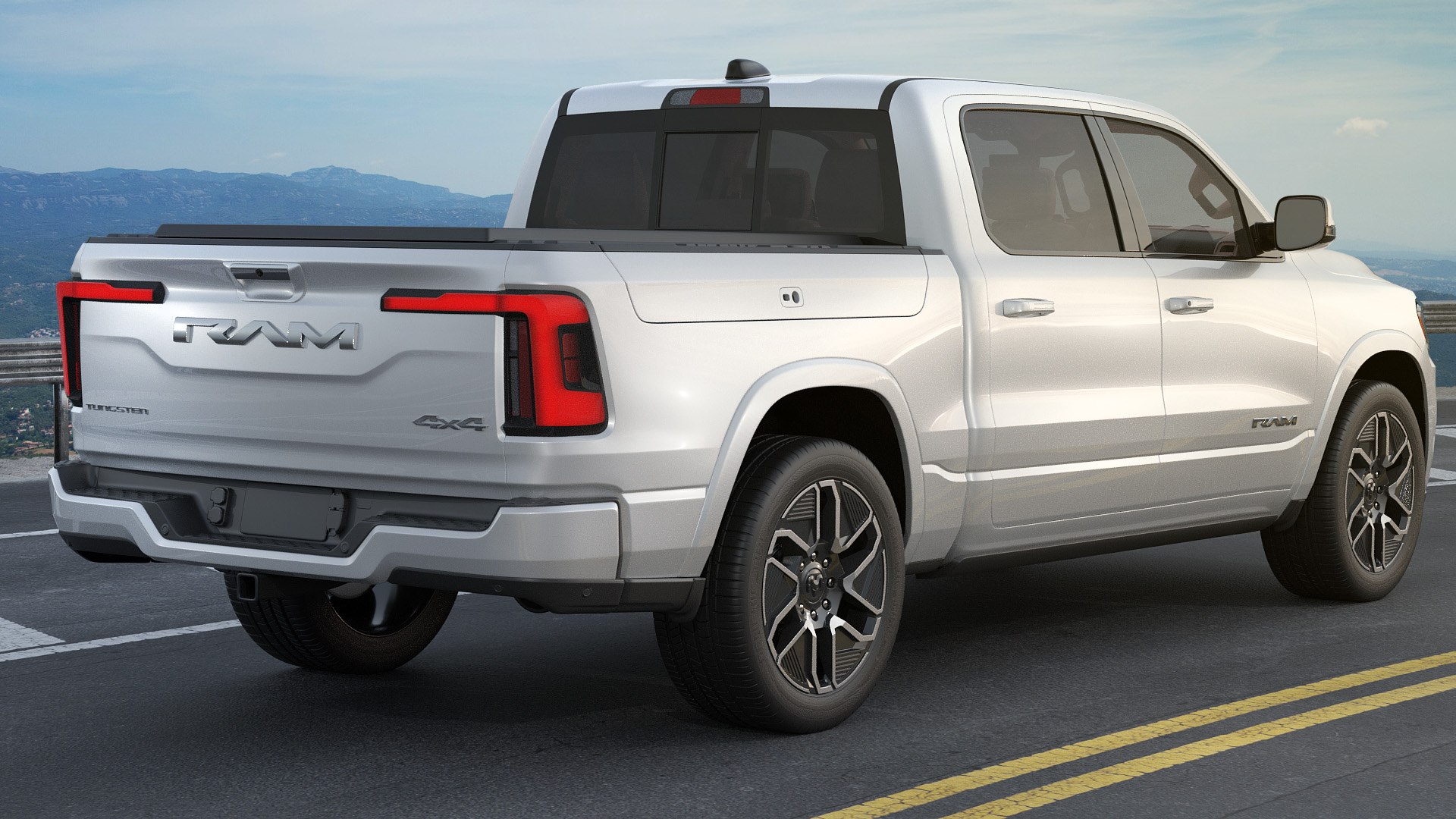 RAM 1500 REV 2025 Tungsten Model - TurboSquid 2385226