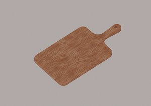 3D Cutting Board model