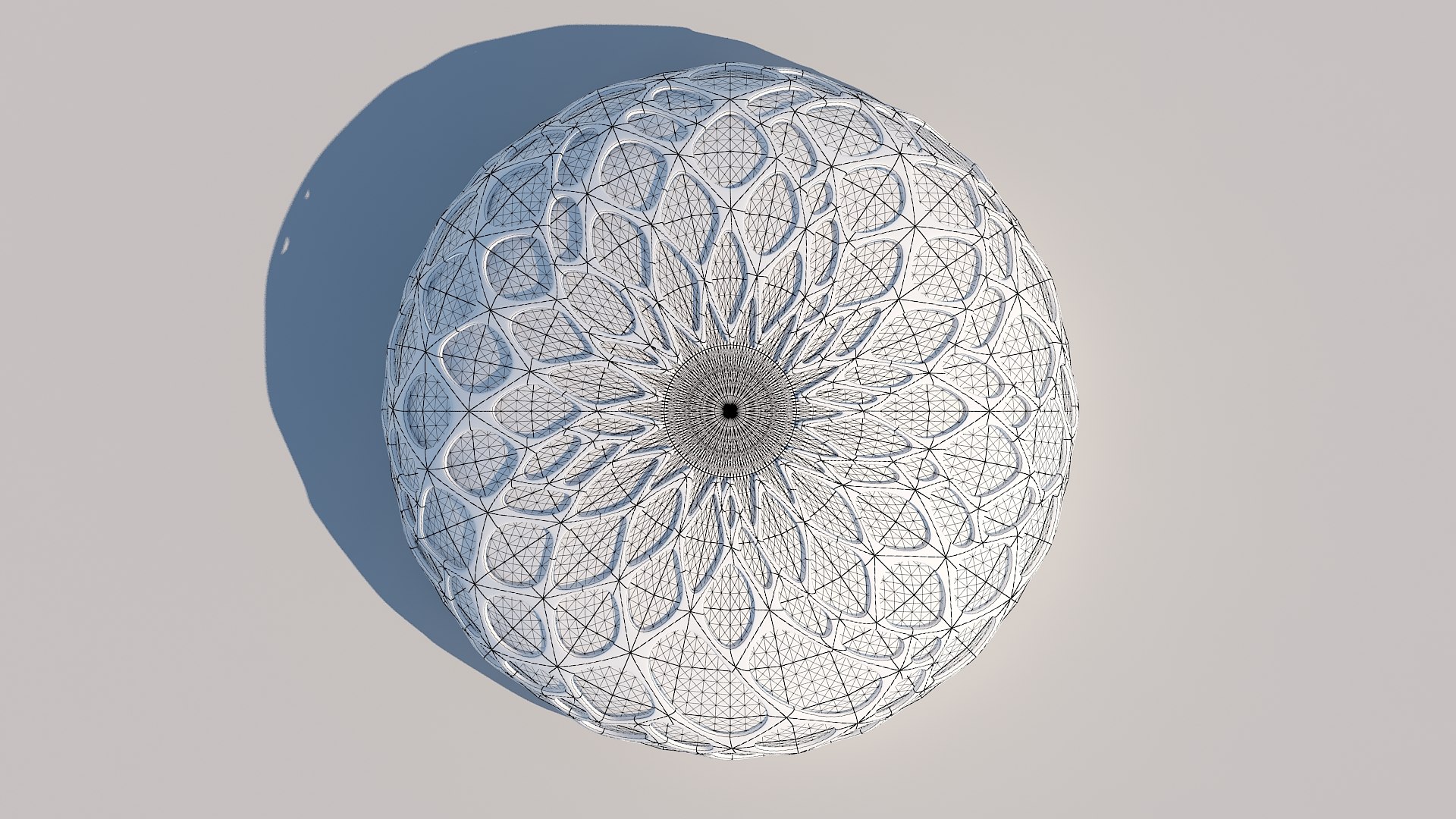 3D Organic Circular Building Model - TurboSquid 2128535