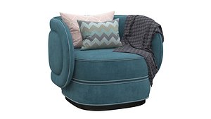 Dyor smania armchair 3D