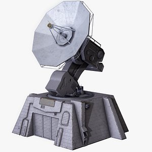 Sci-Fi Radar Station PBR