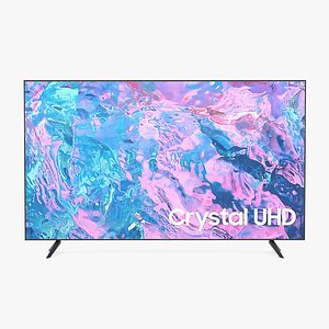 Samsung Class Crystal UHD CU7000 75 Inches 3D model