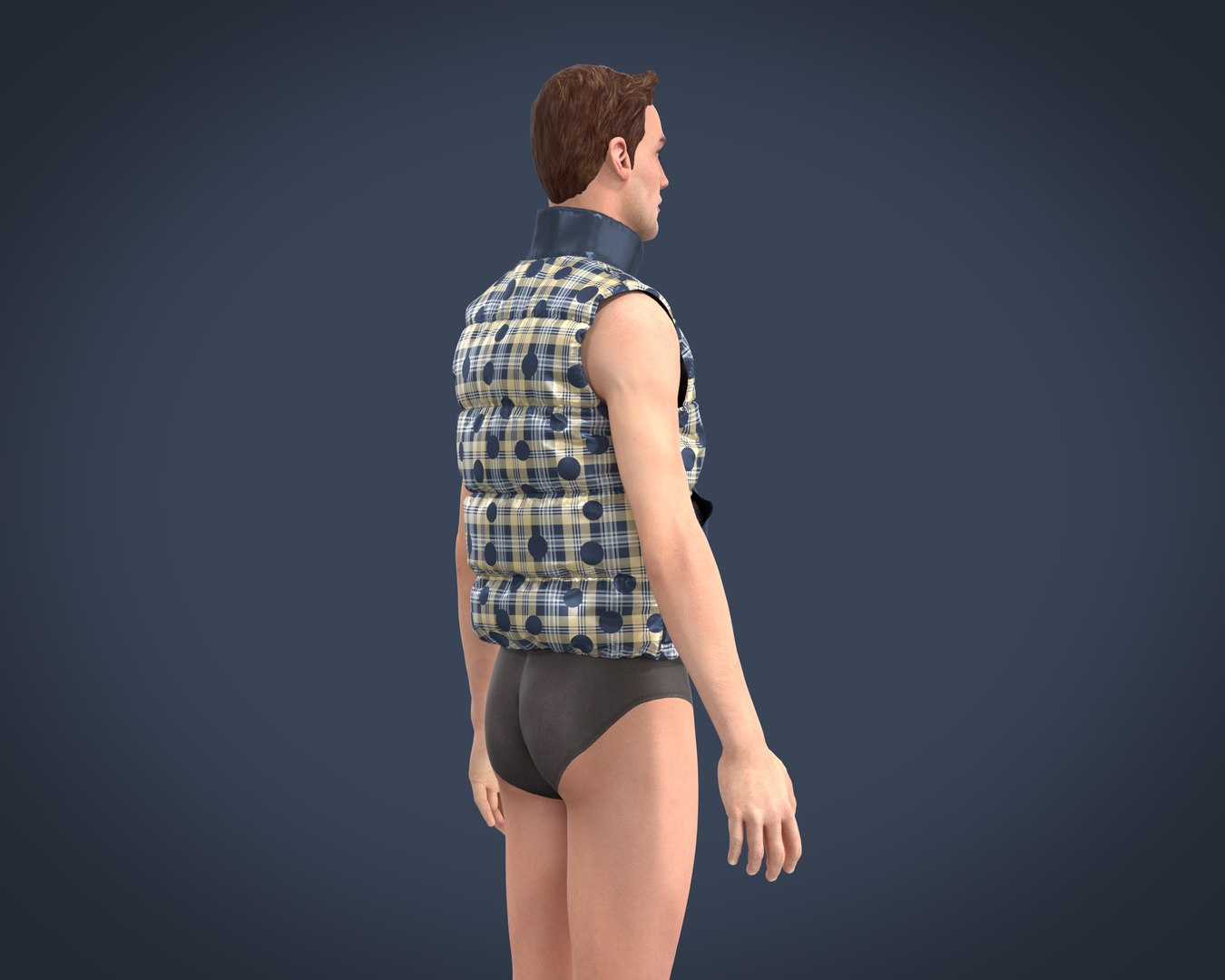 Waterproof 3D Mesh Vest Mens main image 0