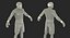 아프리카 계 미국인 복서 빨간 양복 단련 된 3D 모델