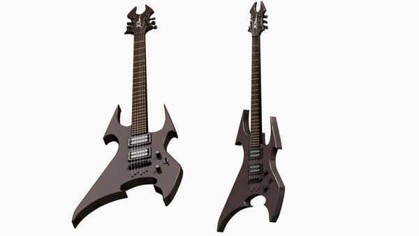 B C Rich 3D model - TurboSquid 1940978