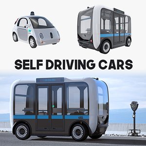 self driving cars 3D