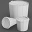 Colección de helados Low Poly