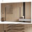 3D Wall composition Headboard set
