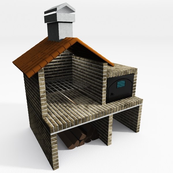 SketchUp Barbeque Models TurboSquid