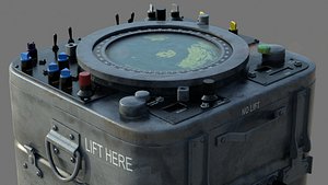 US Navy battleship - Radar