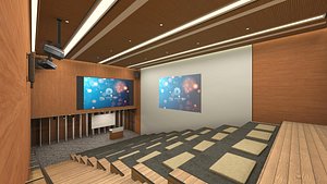 University Lecture Theatre 04 model