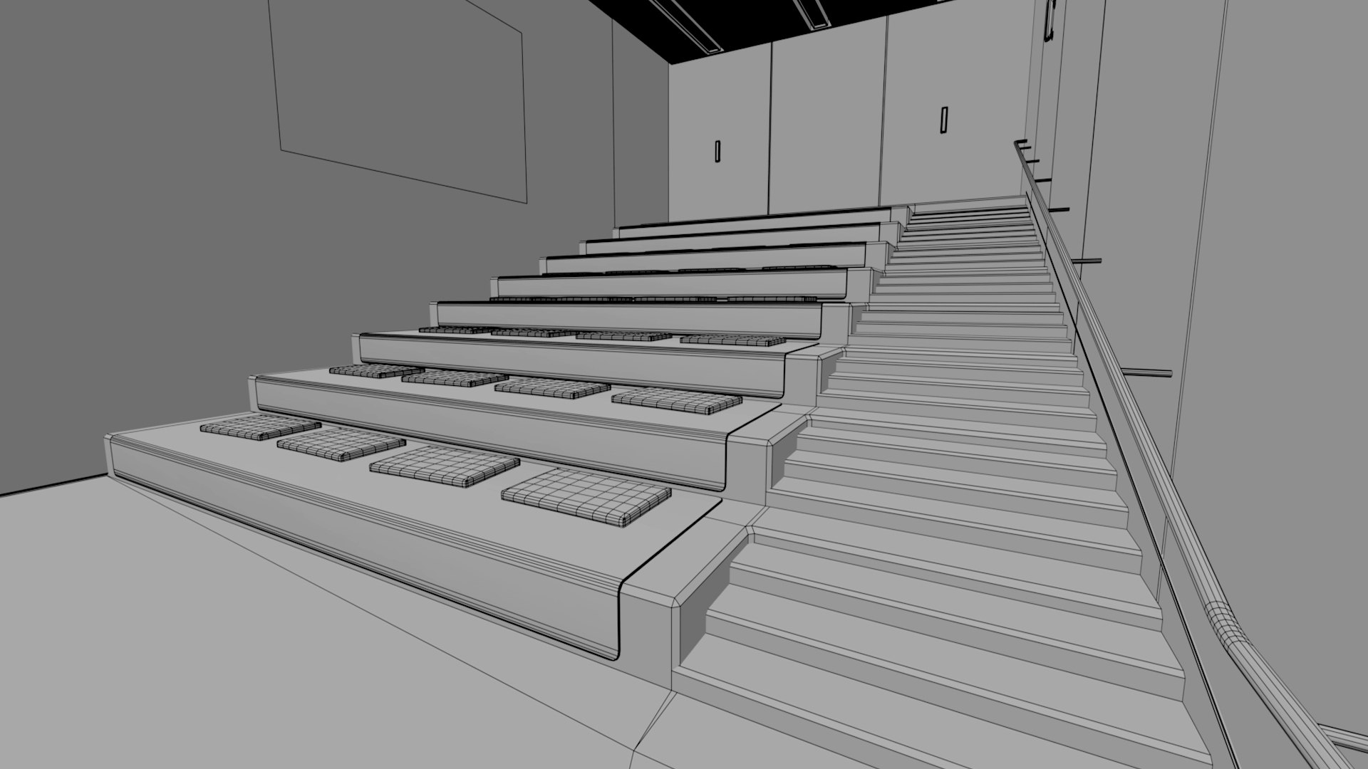 University Lecture Theatre 04 Model - TurboSquid 2088353