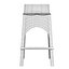 Jack Leather and Wood Stool - Tan