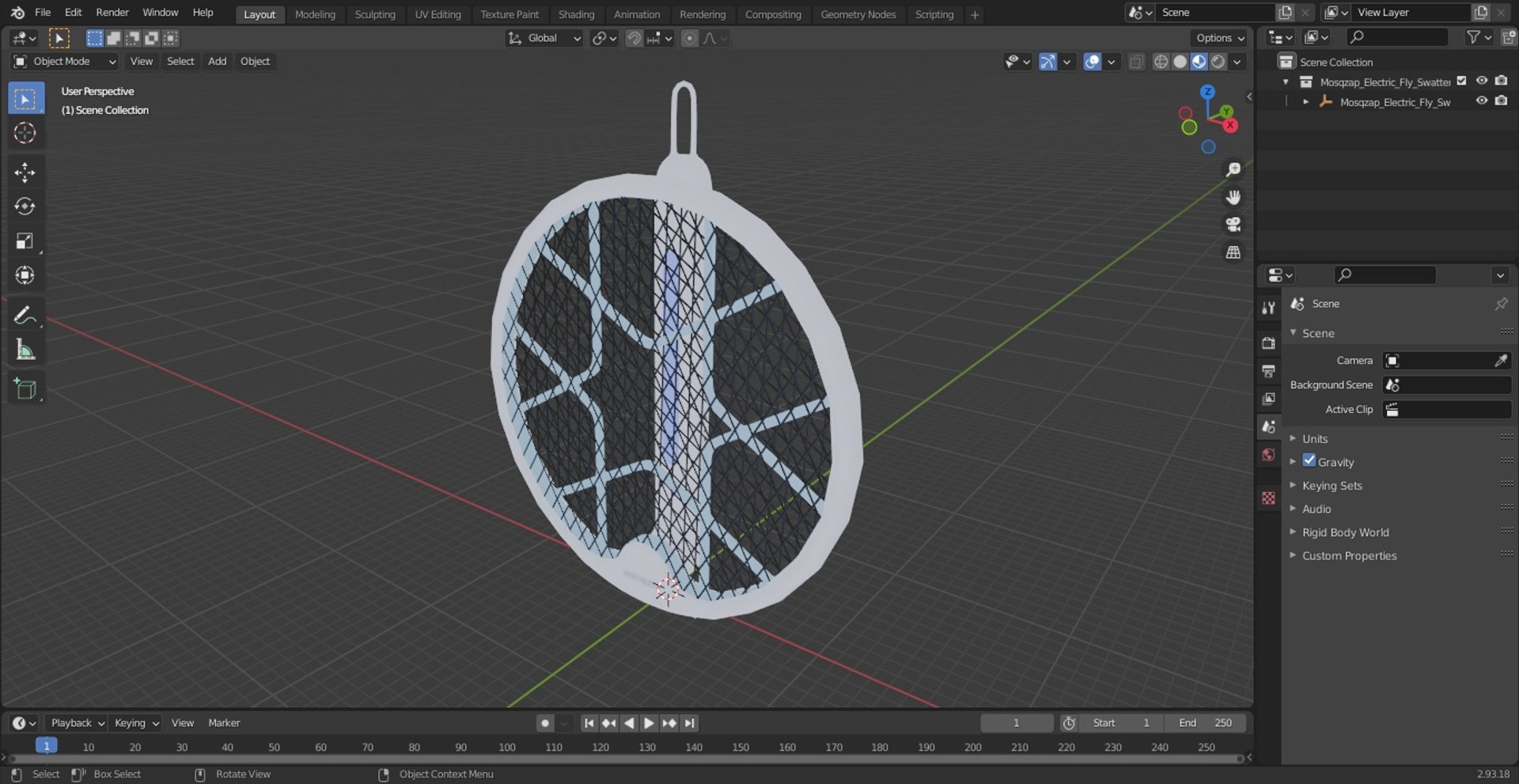 Mosqzap Electric Fly Swatter Folded model https://p.turbosquid.com/ts-thumb/gB/PWkT8F/xv/mosqzapelectricflyswatterfoldedvray3dmodel016/jpg/1702516508/1920x1080/fit_q87/3ef241f776a3c3abb86b660d28315bc2c2e1cfbe/mosqzapelectricflyswatterfoldedvray3dmodel016.jpg