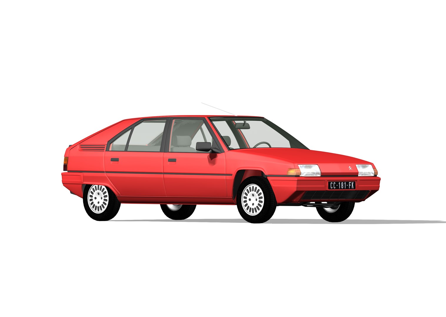 3D citroen bx - TurboSquid 1609058