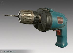 drill pbr 3D model