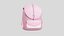 Sac à dos dessin animé rose