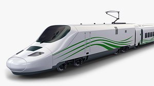 3D speed train v 1 model