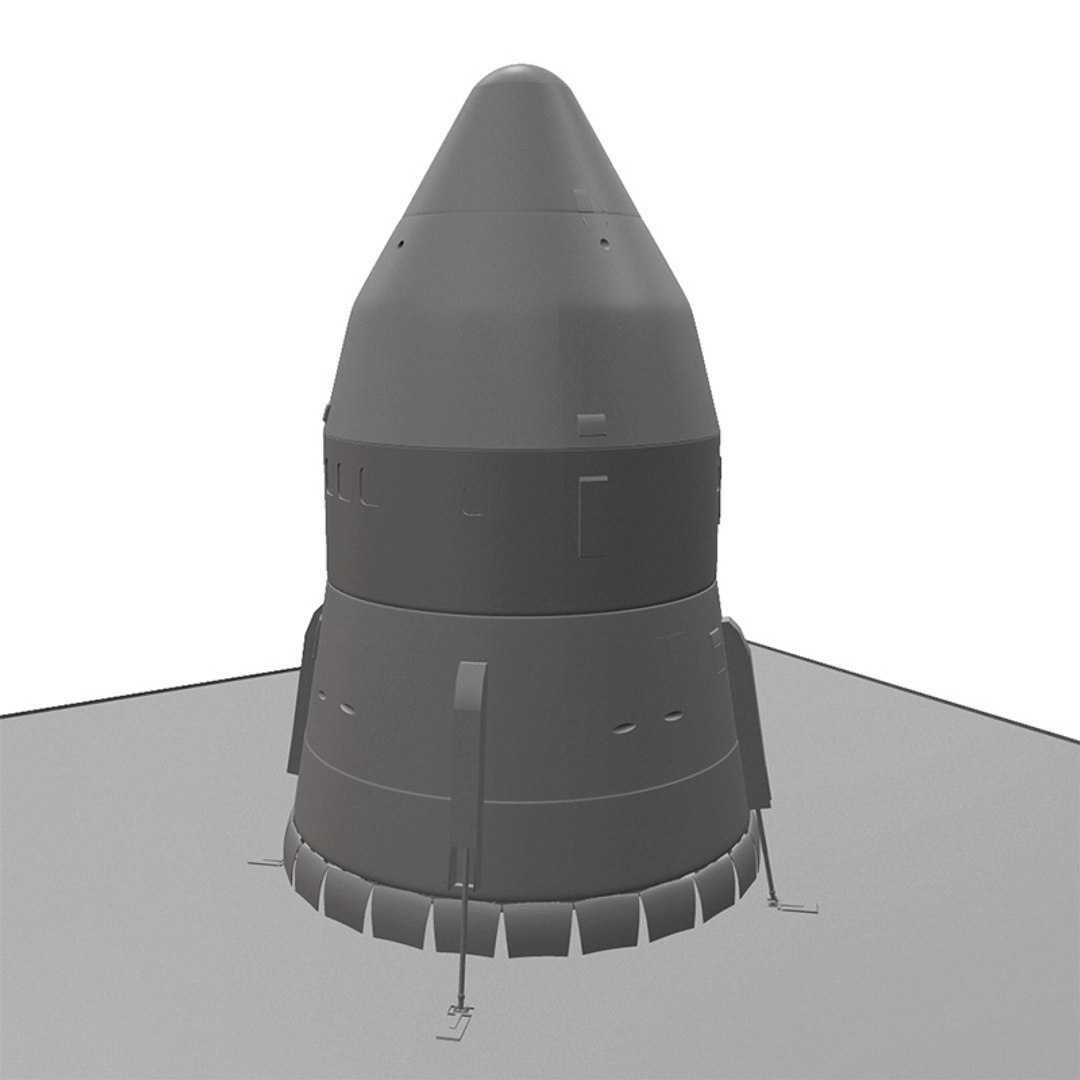 Phoenix Space Orbit Spacecraft 3d Model