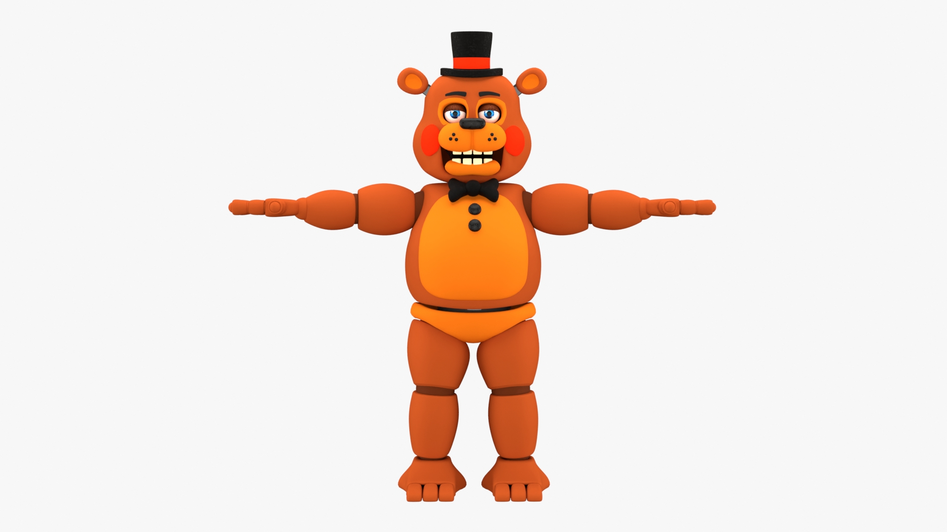 3D Model Toy Freddy - FNAF 2 - TurboSquid 2526808