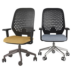 Key Smart office chairs 3D model